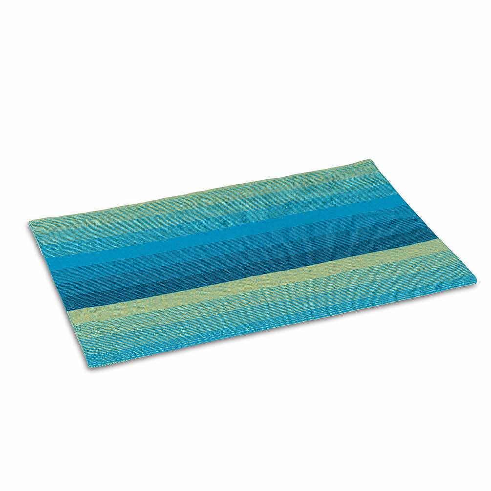 Placemat | Blue Ombre Stripe Reversible Table Mat